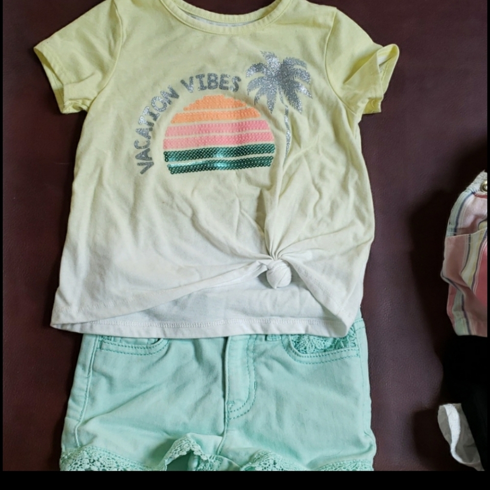 Matching summer outfit